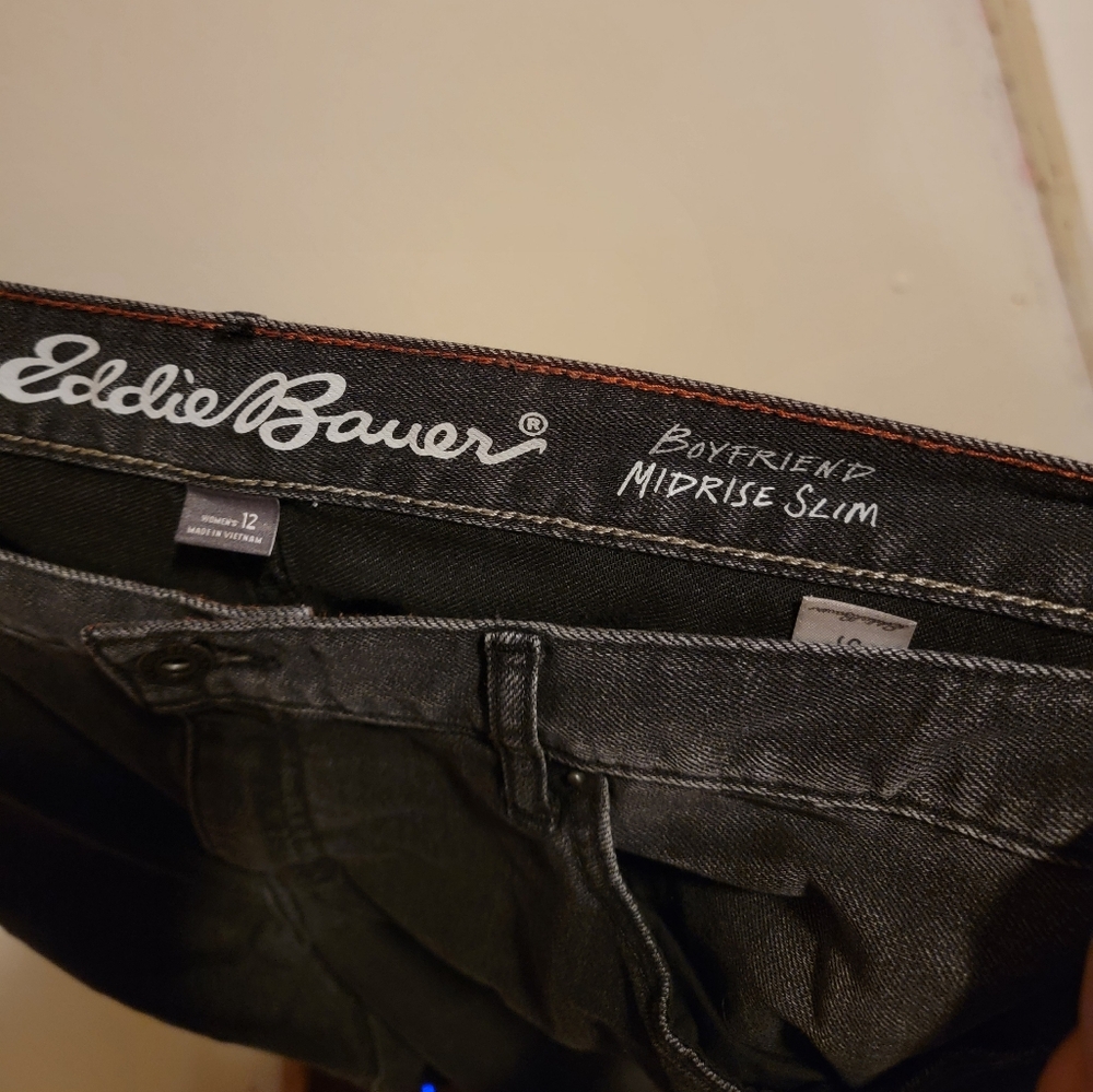 Sz12 Eddie Bauer Black Jeans